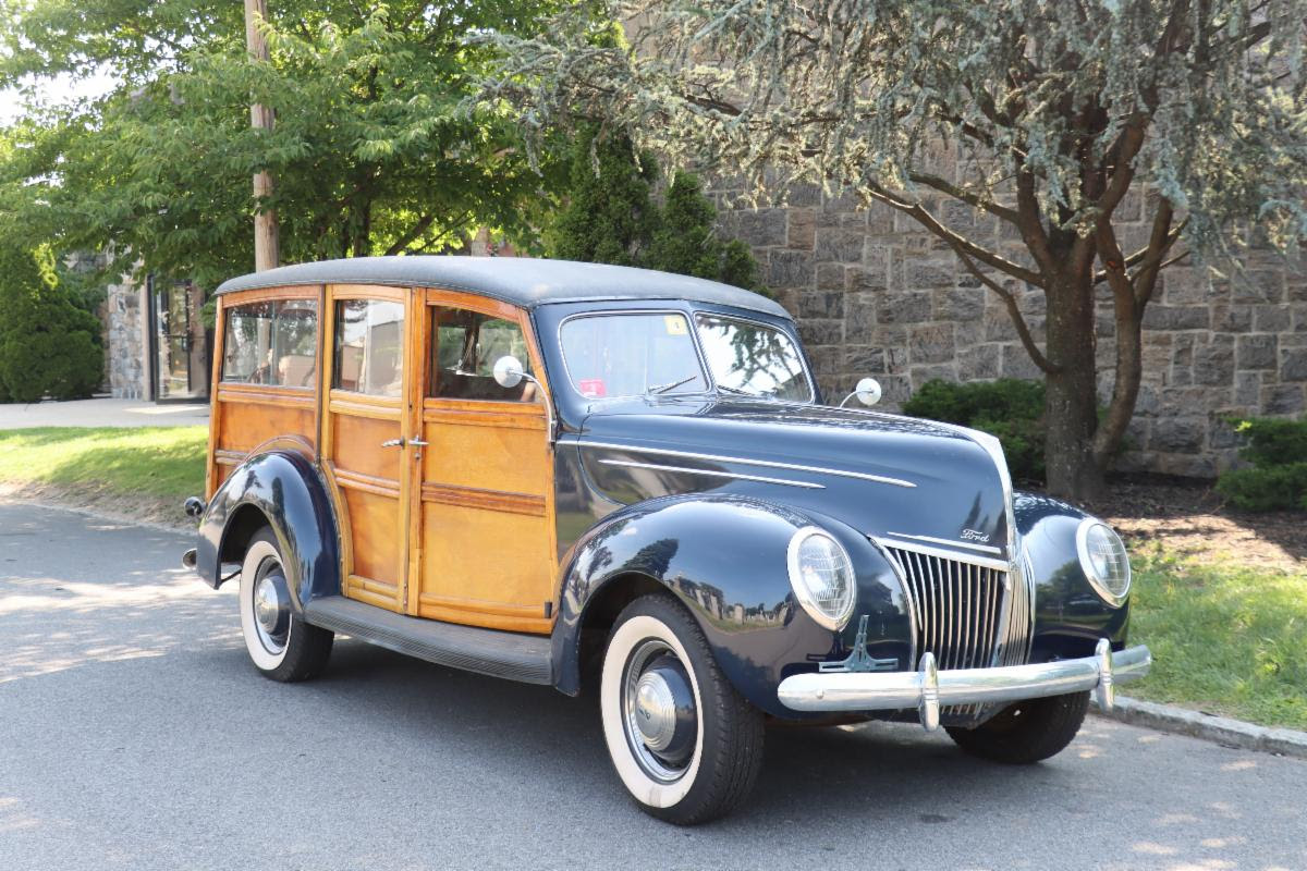 Iconic 1939 Ford V-8 Deluxe Woody Wagon