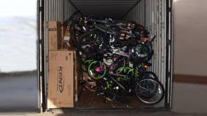 Customer Returns - Unmanifested (approx. 250 bikes/load)