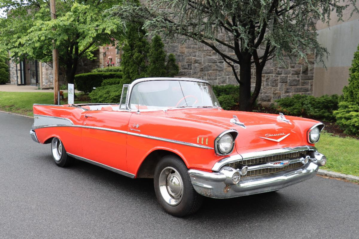 Factory Fuel Injected 1957 Chevrolet Bel Air Convertible