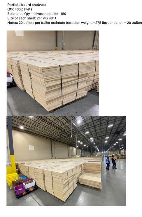 BOLTLESS SHELVING SYSTEM - 48 x 24 x 84