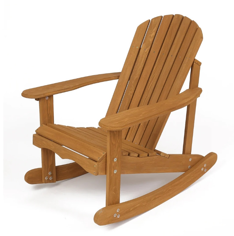 Luxen Home Wood Rocking Chair. 230 units. EXW Los Angeles $39.00 unit.