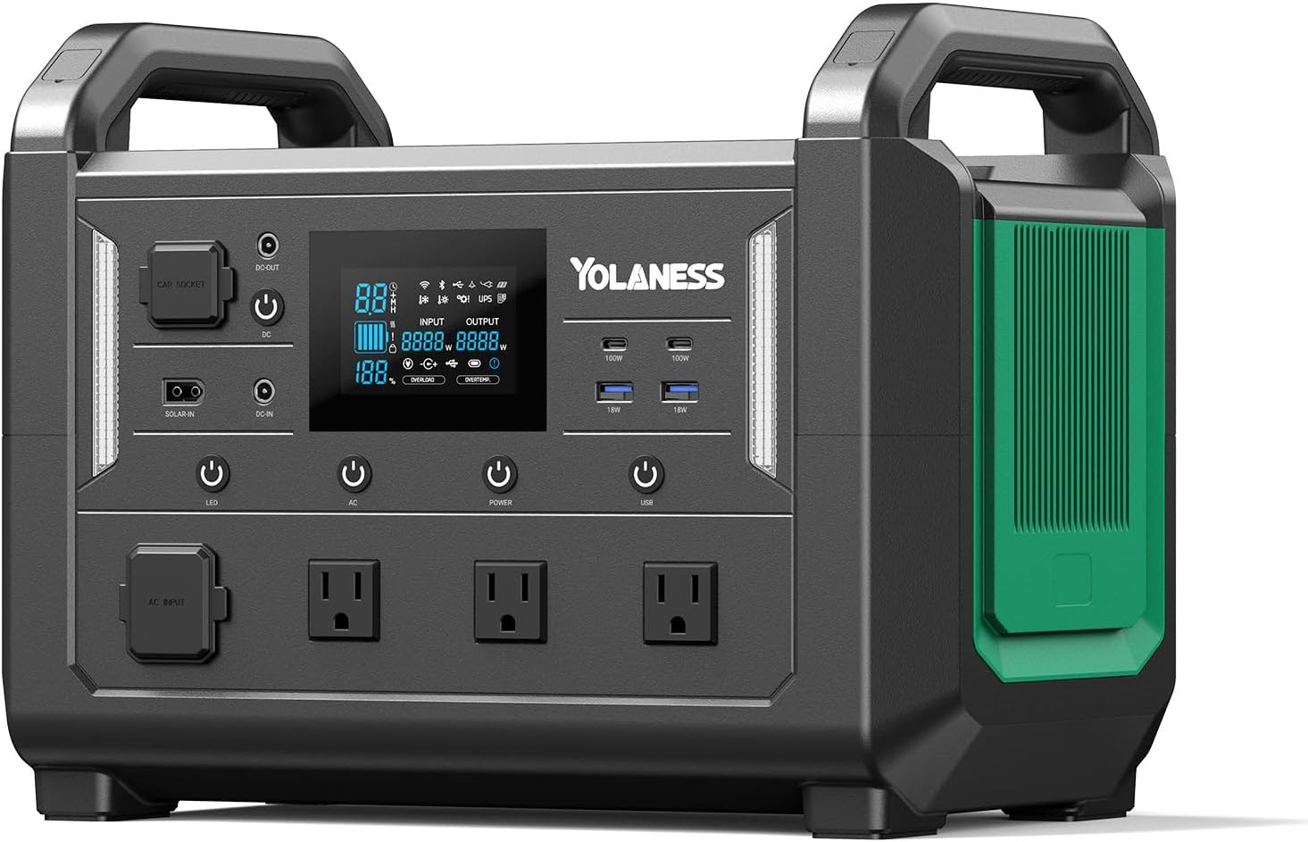 YOLANESS 600W Portable Power Station.  200 units. EXW Los Angeles $185.00 unit.