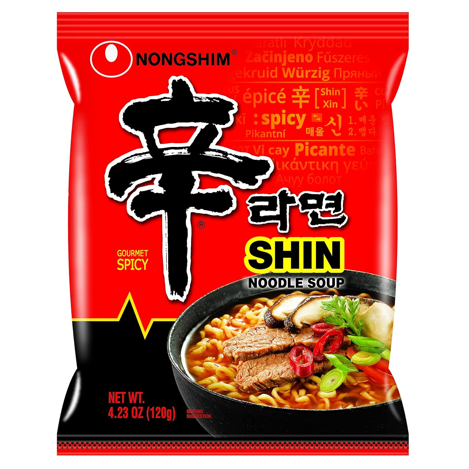 Nongshim 20PK Gourmet Spicy Shin Instant Ramen Noodle.  10,000 Cases. EXW Los Angeles $18.00/Case