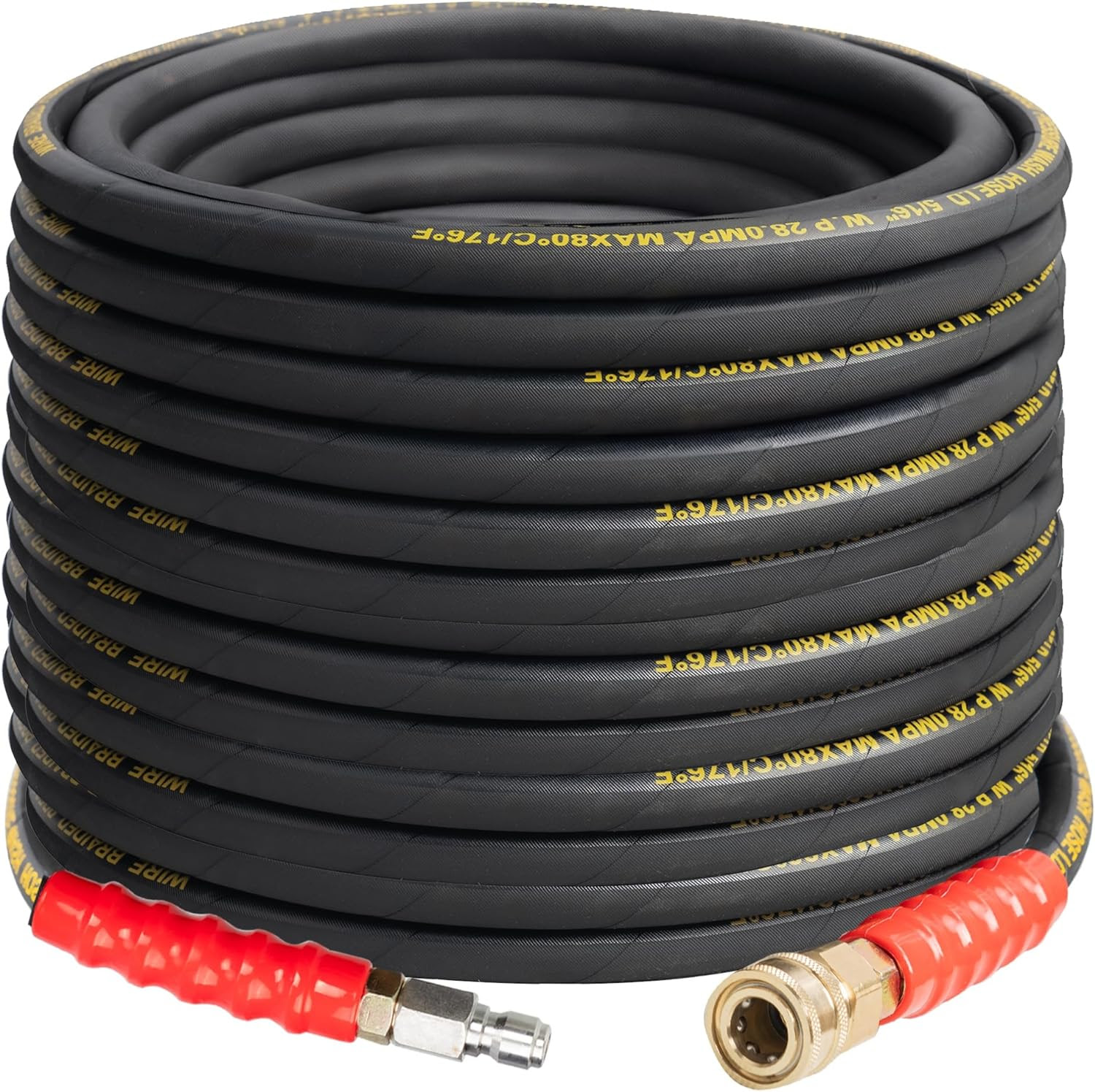 Hourleey 100 FT Pressure Washer Hose. 600units. EXW Los Angeles $28.00unit.