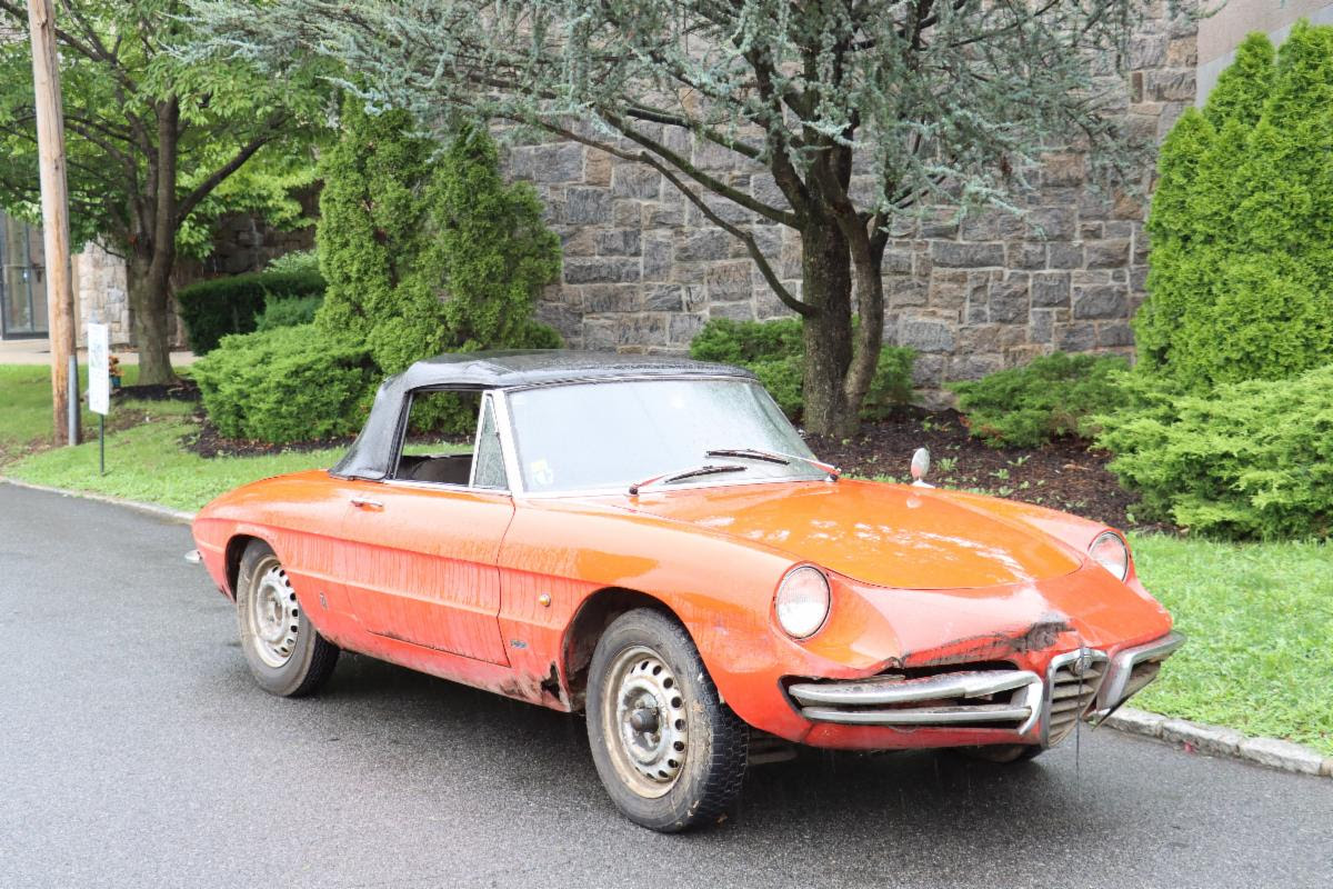 One Owner 1966 Alfa Romeo 1600 Duetto Boat-Tail Spider