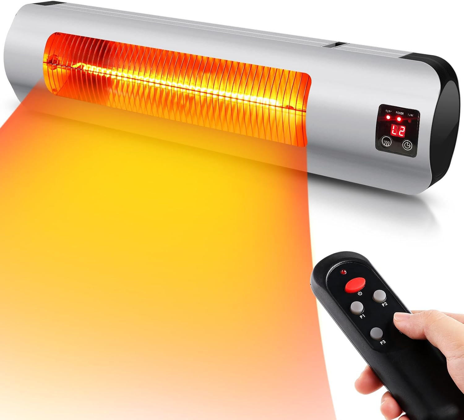 Wall Mount Outdoor Heater With Carbon Tube Heater.  200 units. EXW Los Angeles $ 29.00 unit.
