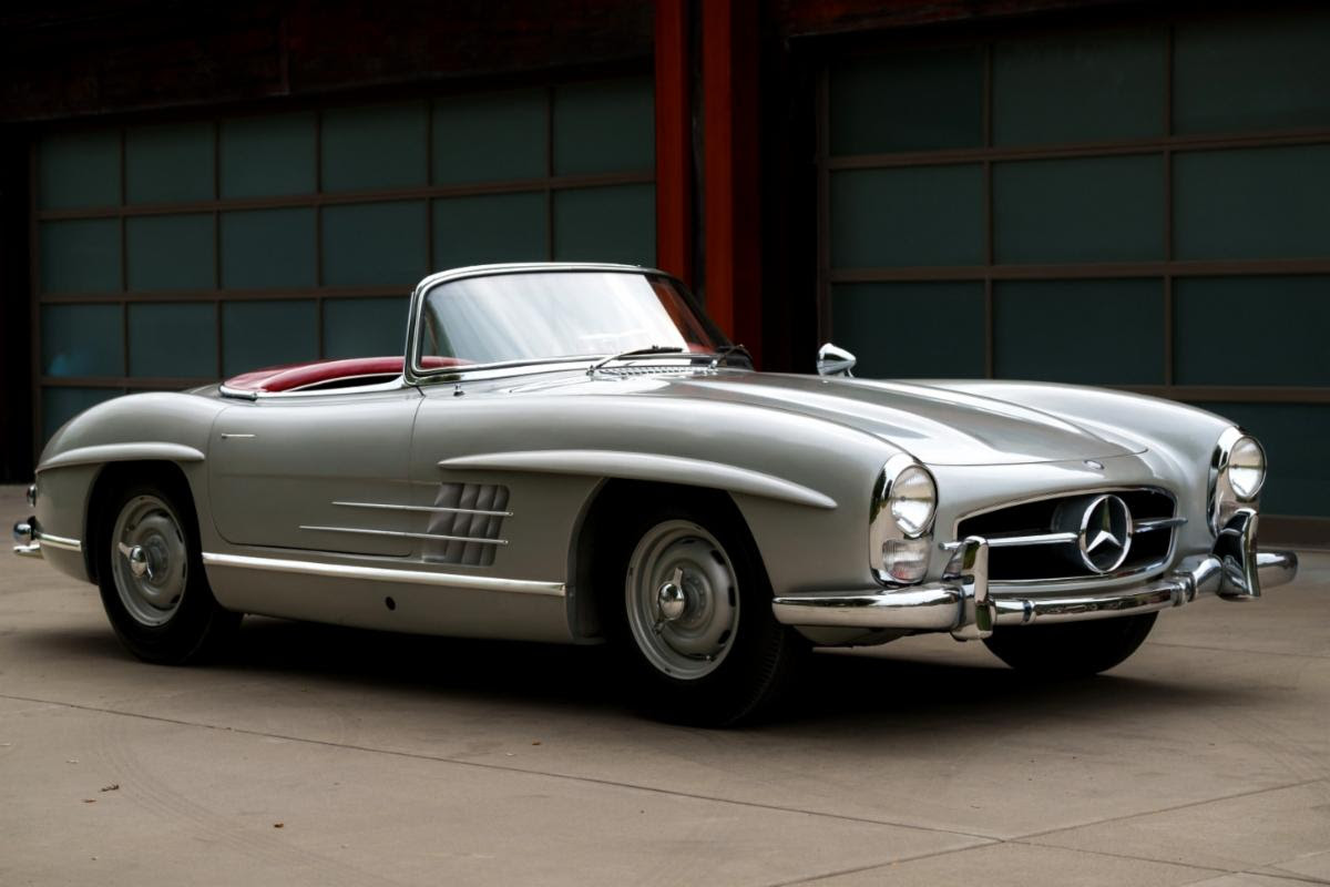 Factory Rudge Wheel Roadster 1957 Mercedes-Benz 300SL