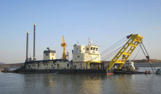 Ref. No. : BNC-CSD-5670-10 (M/V TBN),  CUTTER SUCTION DREDGER (CUTTER PUMP DREDGER)