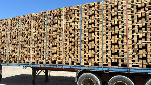 STOCK OF PALLETS, TREATED AND CERTIFIED Europe