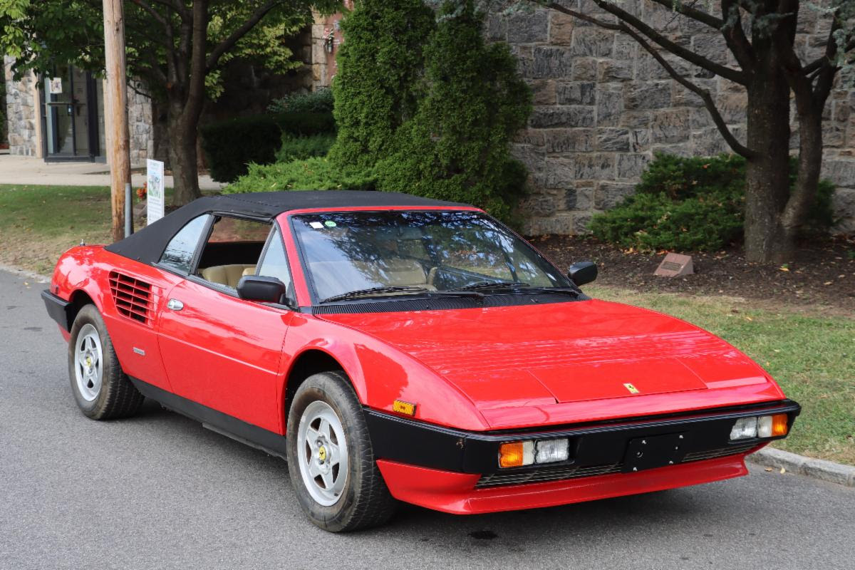 24k Mile 1983 Ferrari Mondial Cabriolet ?with Factory Books