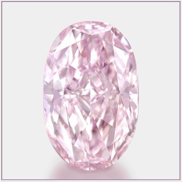 FOR SALE: Exquisite 21 . 25 - Carat Fancy Purplish Pink Diamond A Rare Gem: An Investment and a Legacy