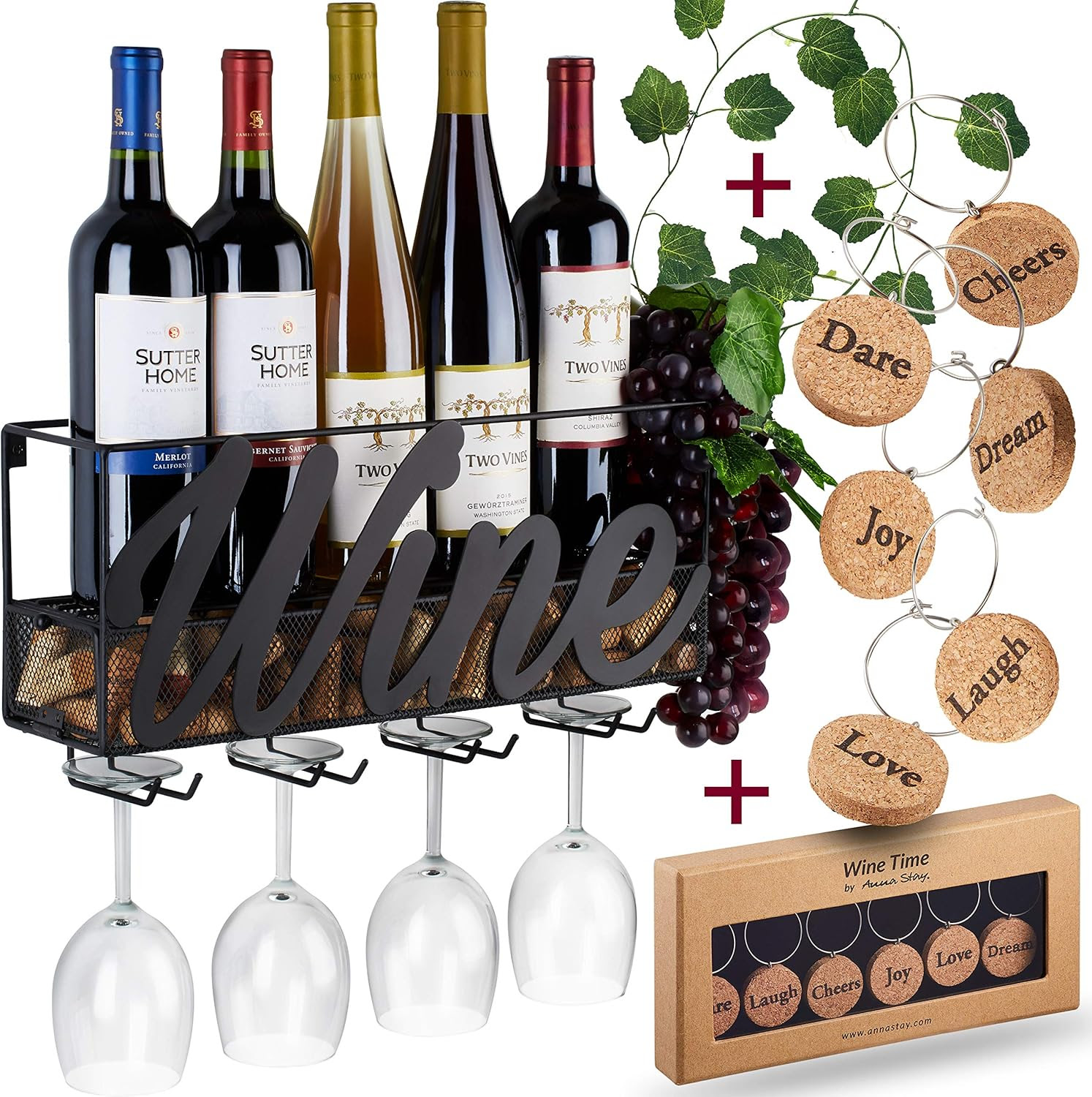 Wall Mounted Wine Rack. 3821 Units. EXW New York. $6.95 Unit. Retail $21.95