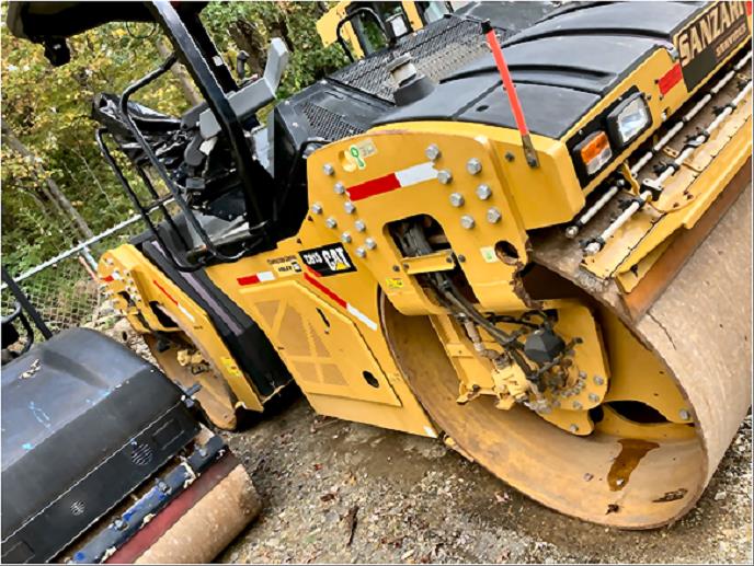 CAT CB13 Tandem Smooth Drum Vibratory Compactor