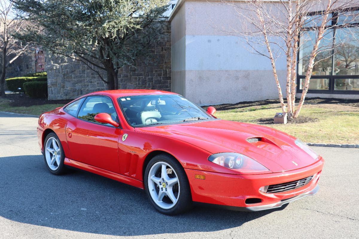 European Spec 1998 Ferrari 550 Maranello with Books and Tools