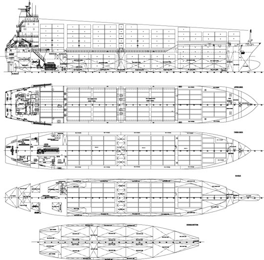 Ref. No. : BNC-CS-649-07 (M/V TBN), CONTAINER SHIP (CELLULARIZED)