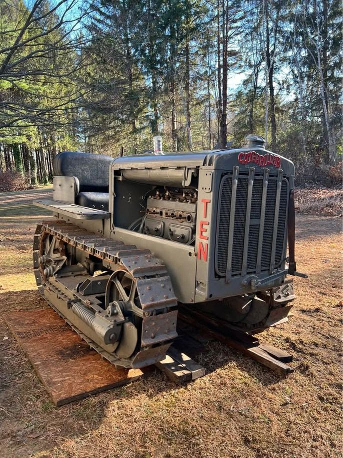 1929 CAT Ten Crawler, Restored