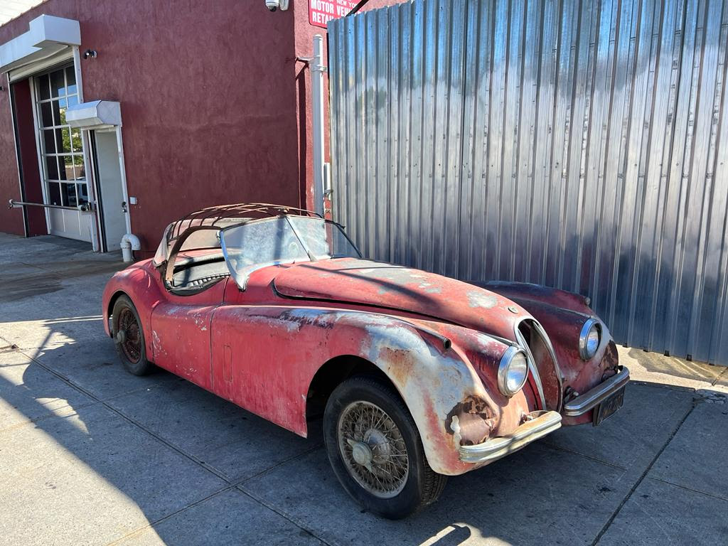 Your Winter Project: 1954 Jaguar XK120 Roadster