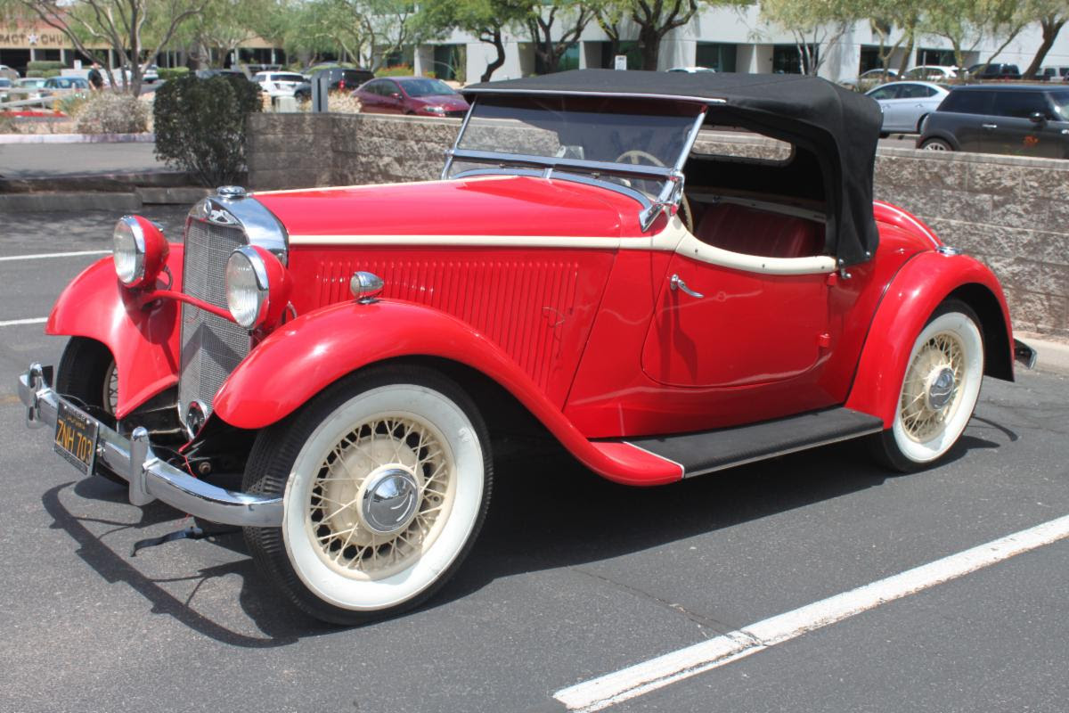 Extremely Rare 1935 Mercedes Benz 200 Roadster