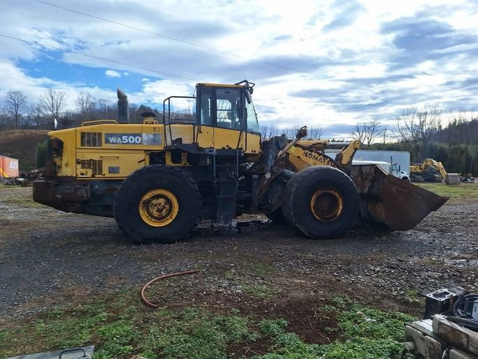 Komatsu WA500-6 Wheel Loader, Needs Repair!