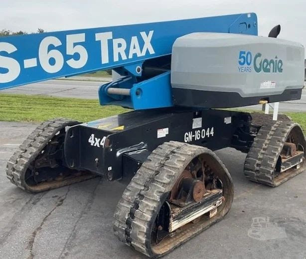 2016 GENIE S65 TRAX Telescopic Boom Lift - $47,500