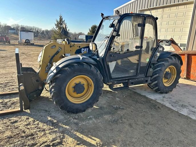 2010 CAT TH406 Telehandler, 1376 Original hours!