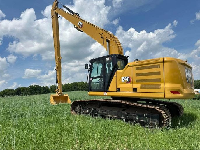 Like New! 2023 CAT 326 Long Reach 60 Excavator