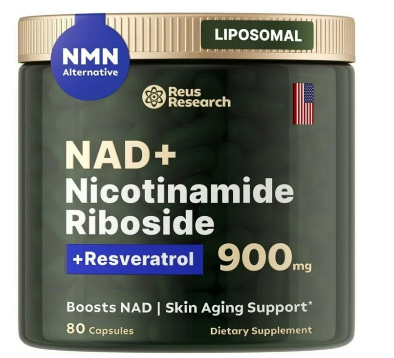 Reus Research 900mg- 80count NAD+ Nicotinamide Ribos.  800 Units. EXW Los Angeles $9.50 Unit. Retail $29.60