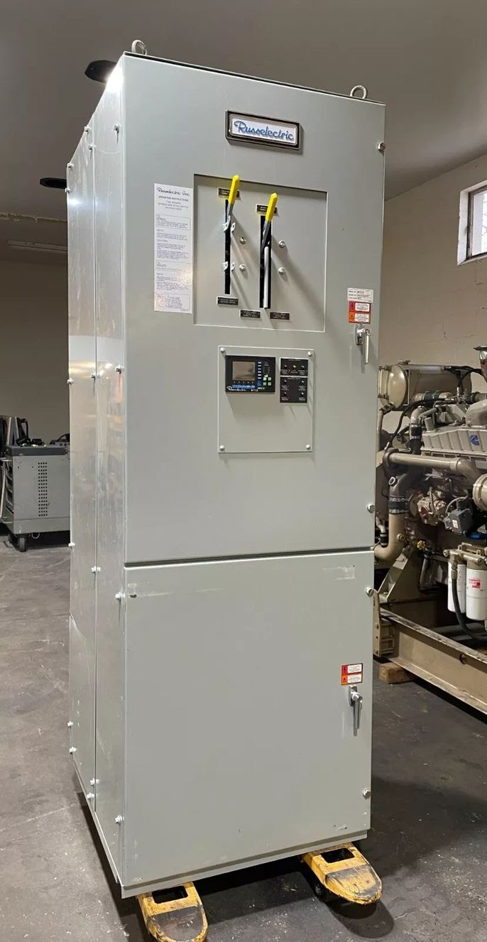 Automatic Transfer Switch, NEW Russ electric, 600 AMP, 120/208V