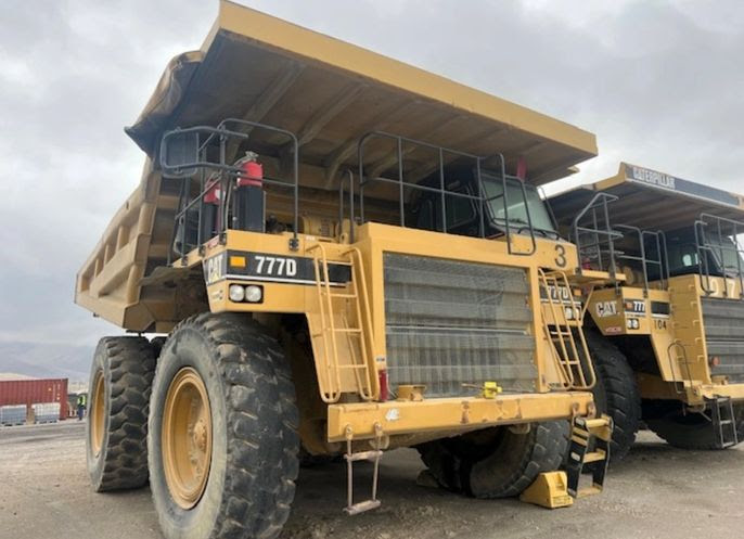 Now Available 5 - CAT 777D Rock Trucks