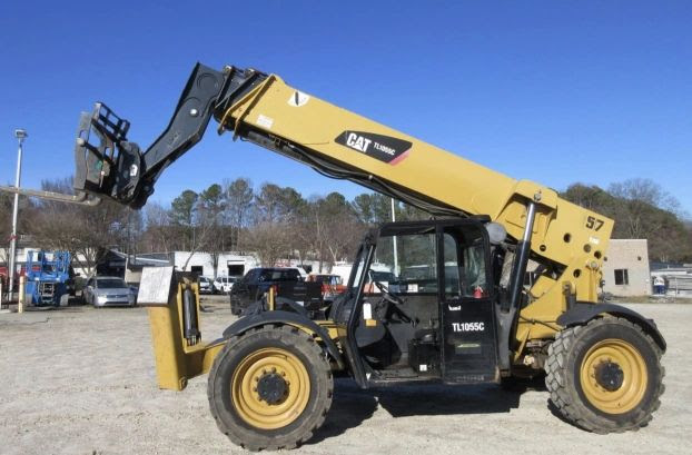 2) CAT TL1055 Telehandlers!