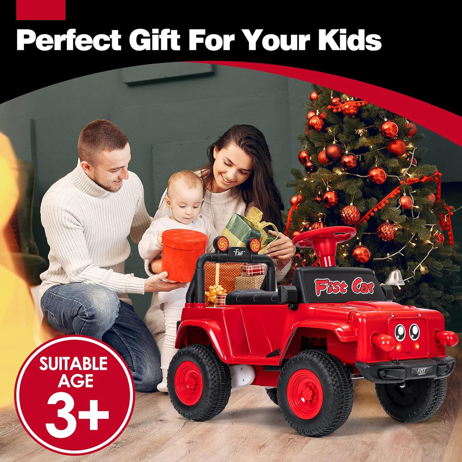 Fist 12V Kids Electric Ride On Car. 477 Units. EXW Los Angeles $45.00 Unit. Retail $116.69