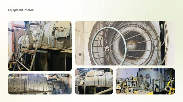 industrial turbine generators.
