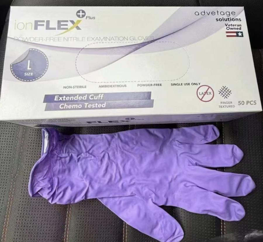 Ion Flex Nitrile Examination Gloves - Box Count 50