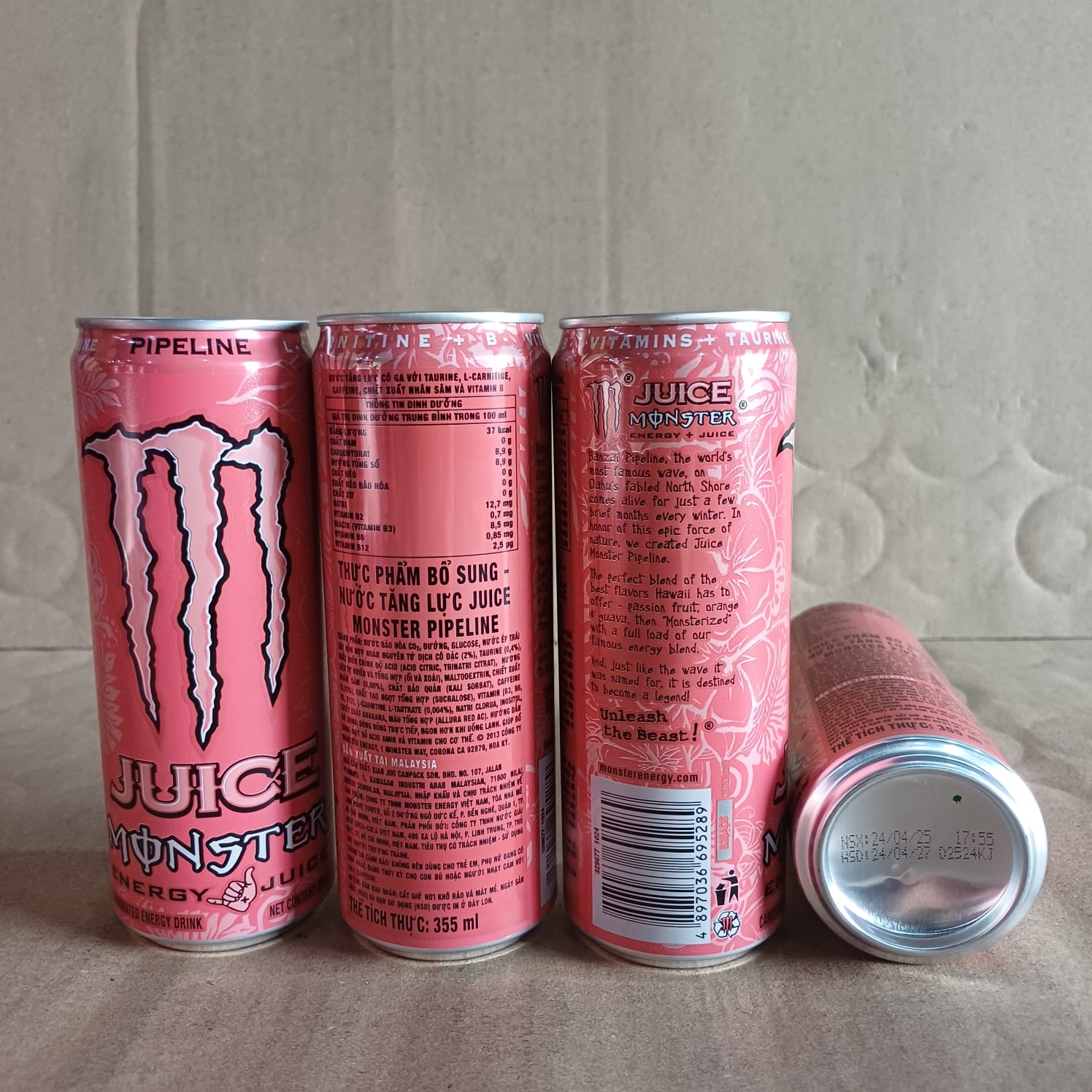 Monster and Red Bull