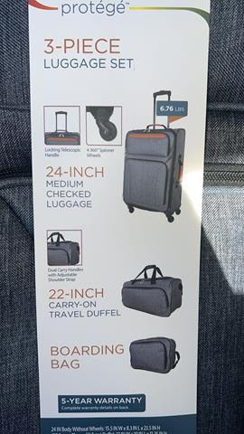 3-Pieces Luggage Set USA