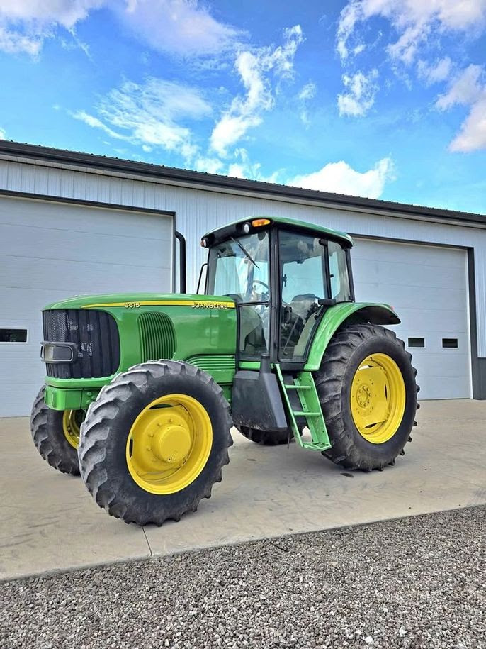 2007 John Deere 6615 Tractor, 120hp 