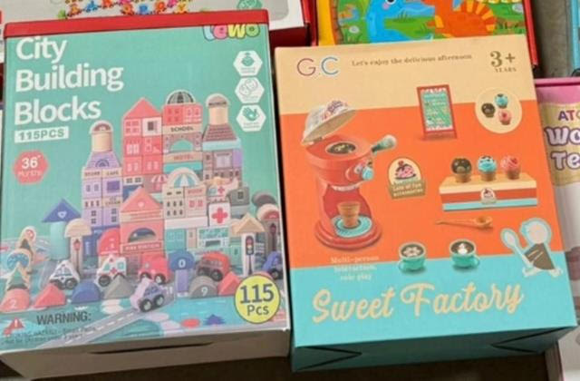 Variety of Toys Set USA