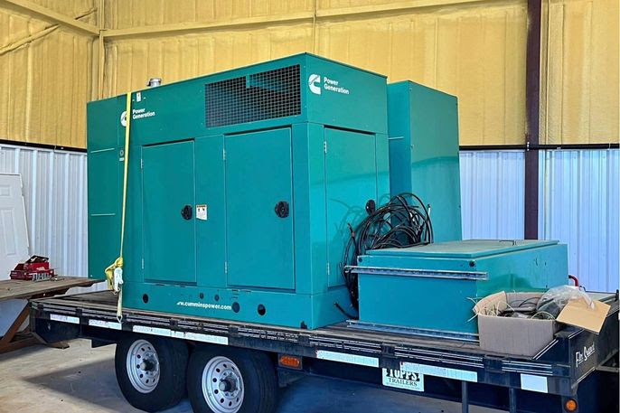 2009 Cummins 60KW Cummins Natural Gas Generator, w/300 Hrs.