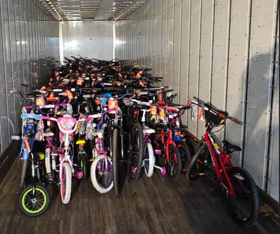 Bikes and Ride on Load