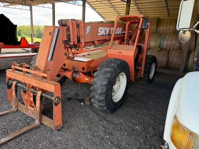 Nice! 1996 Sky Trak 8042 Telescopic Forklift 
