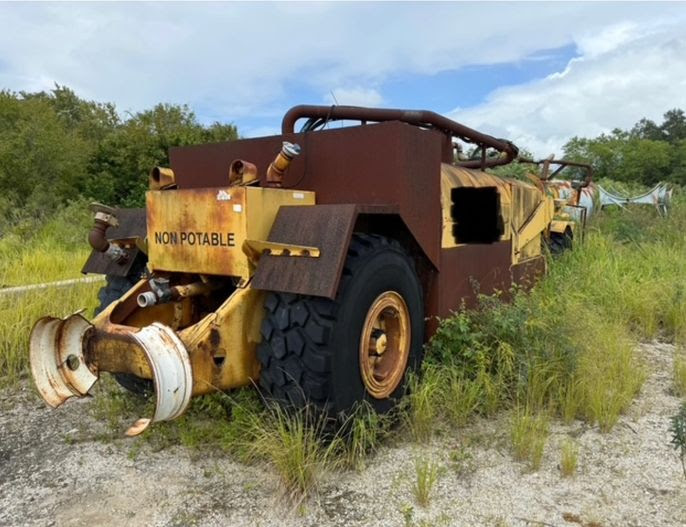 Cat 6,000 Gallon Water Wagon (Needs Engine)