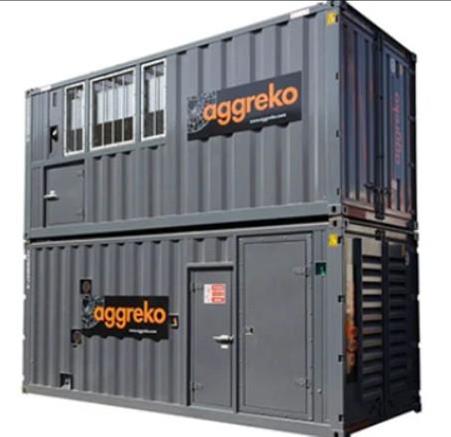Forty-two (42) Quality Used Cummins/Aggreko NCH20-QSK60G22, Dual Frequency 1875 kVA, 480v. 60 Hz. or 1875 kVA, 400v. 50 Hz. Natural