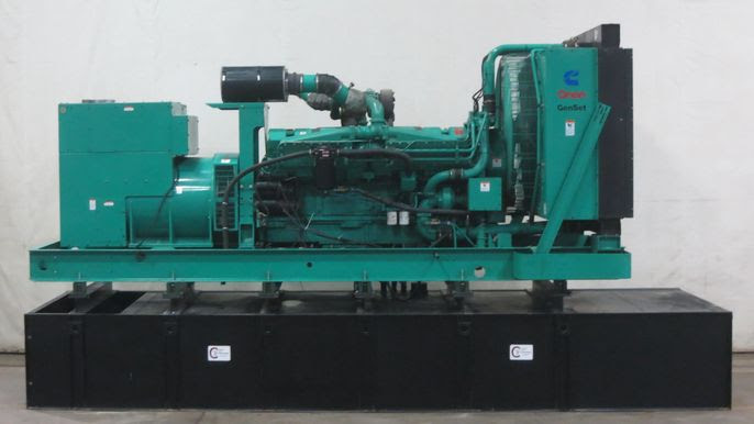 Cummins 1250KW / KTA50-G3 standby Diesel Generator, 826 Hours