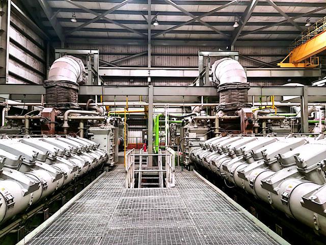 3 units 60 MW MAN  18V48/60TS