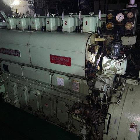 Yanmar 6N18AL-EV Marine Diesel Generator sets.;