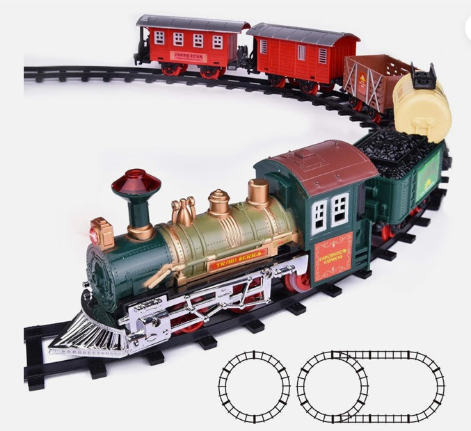 FUN LITTLE TOYS 18 PCS Train Set Classic Train Toy. 450 Units. EXW Los Angeles $9.95 Unit.