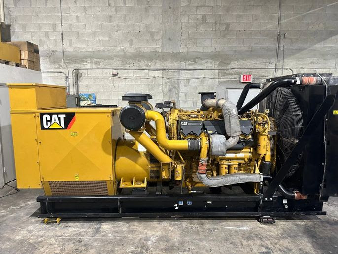 CAT C27 Skid Diesel Generator, Rebuilt Zero Hours!