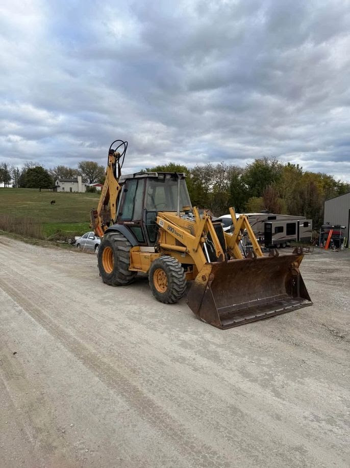 1996 Case 590 Super L 4x4 Backhoe Loader 
