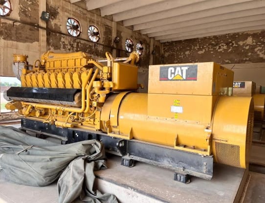 (3) three CAT G3520C Gas Gensets (YOM 2007) available for sale, photos attached. 