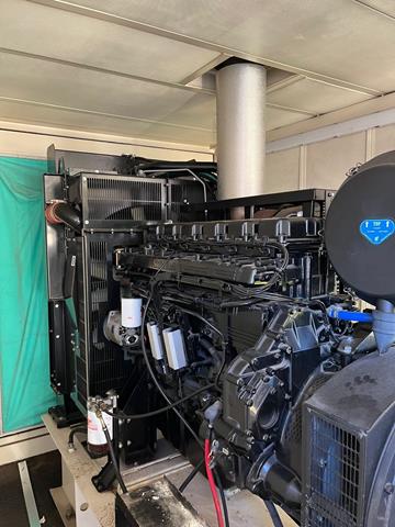   Used 330 Kva Scania/Stamford fitted in an acoustic 20ft container.